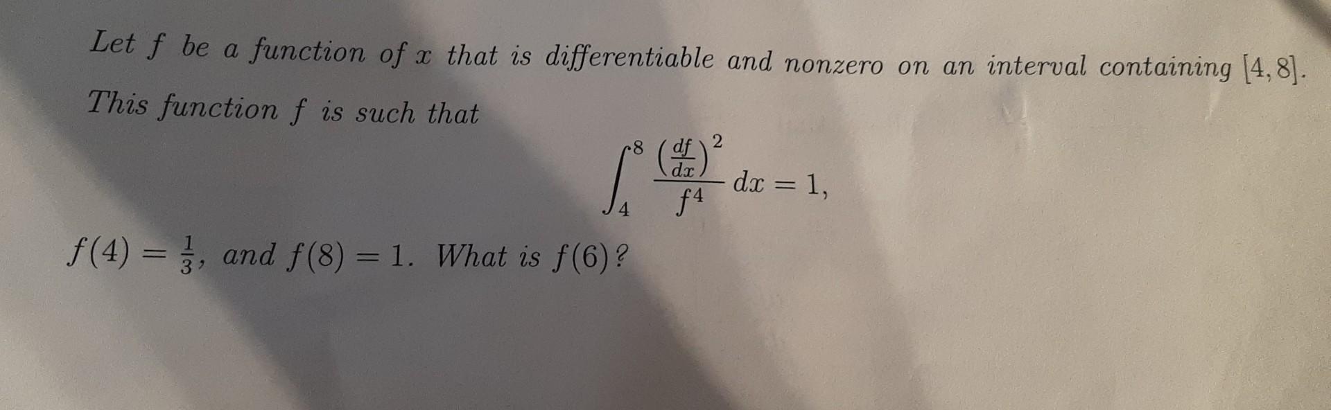 Solved Let F Be A Function Of X That Is Differentiable And Chegg solved-let-f-be-a-function-of-x-that-is-differentiable-and-chegg