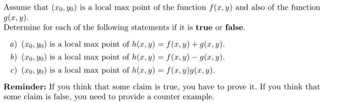 solved-assume-that-xo-yo-is-a-local-max-point-of-the-chegg