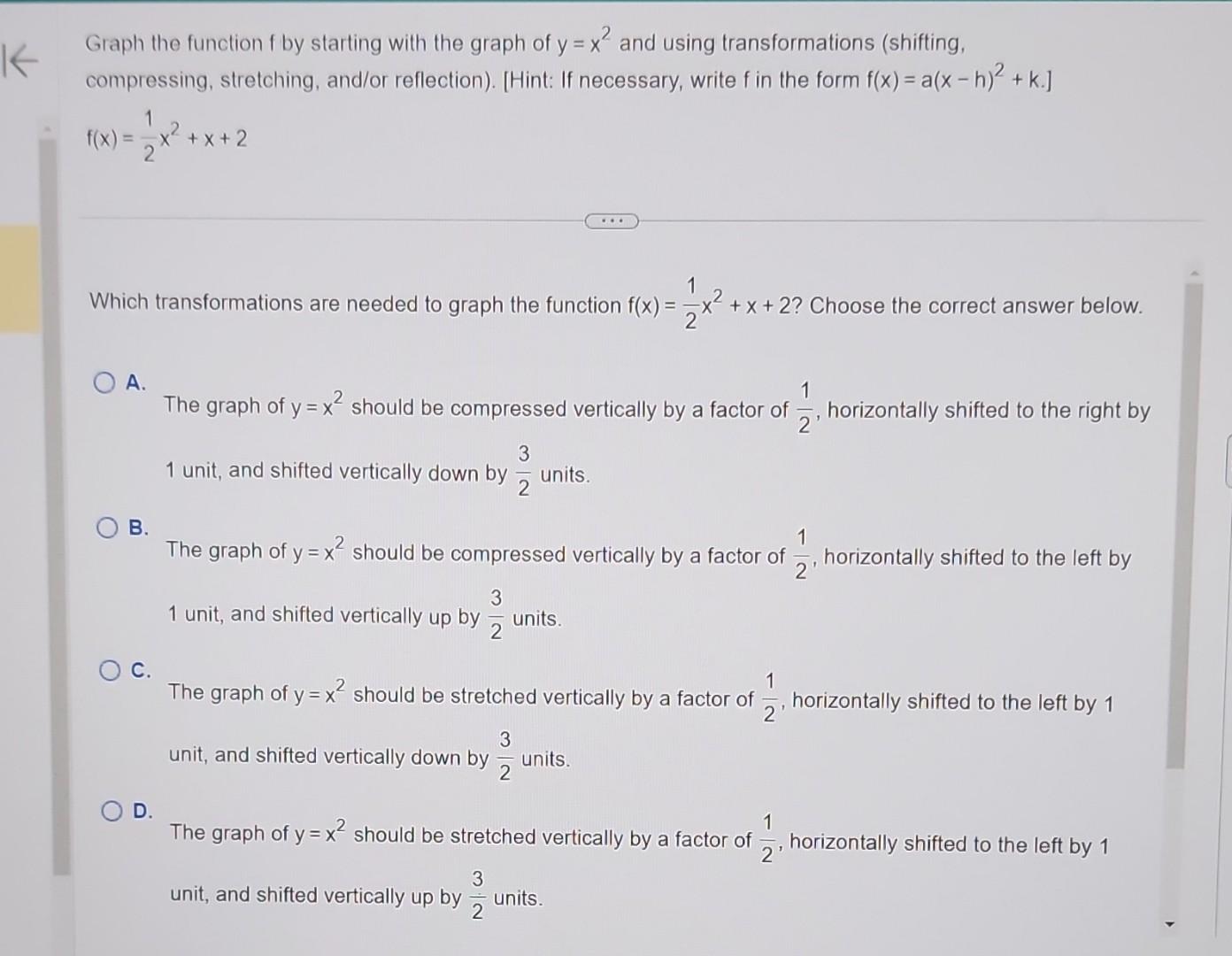 solved-graph-the-function-f-by-starting-with-the-graph-of-chegg