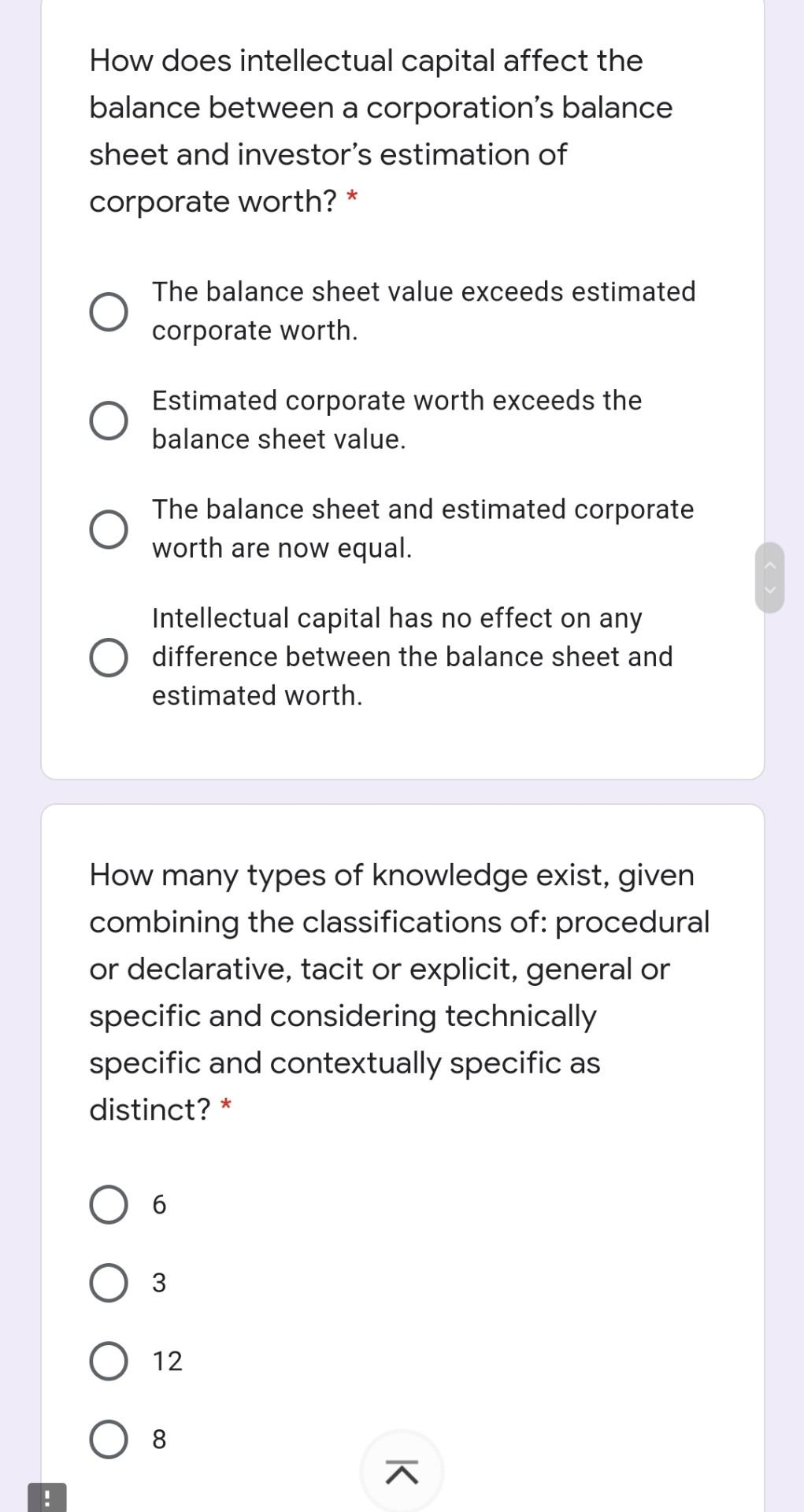 Solved How does intellectual capital affect the balance | Chegg.com