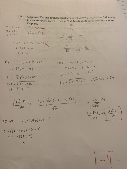 Solved 4 14 Points Let I 2 2 1 And V 1 2 0 Chegg Com