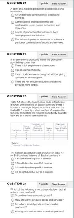 Solved QUESTION 21 1 points Save Answer A point on a | Chegg.com