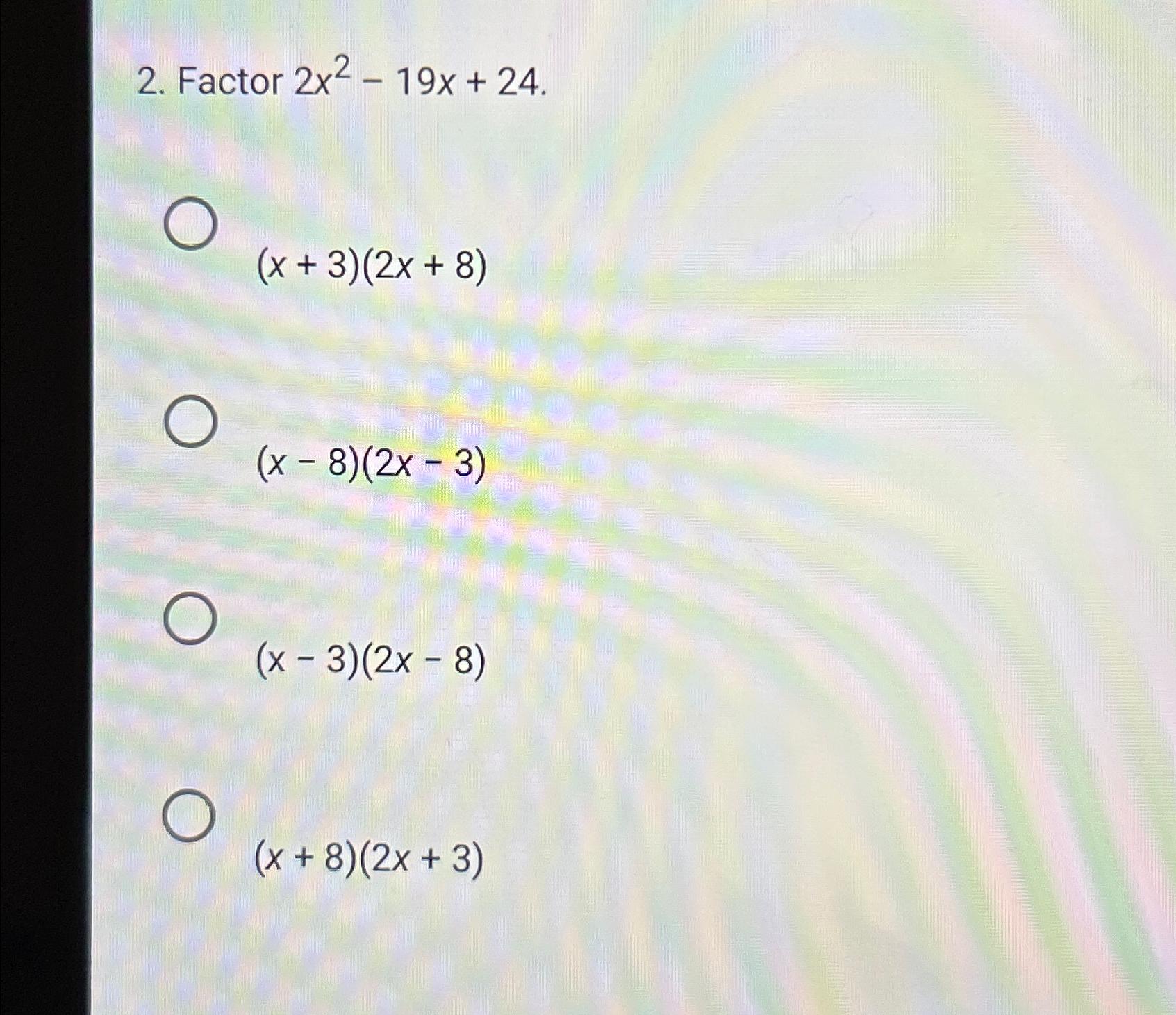 x 3 4x 2 2x 8 factored