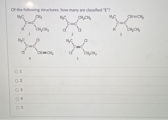 Solved Of the following structures, how many are classified | Chegg.com