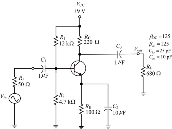 Solved: Determine the voltage gain of the amplifier in Figure 1 ...