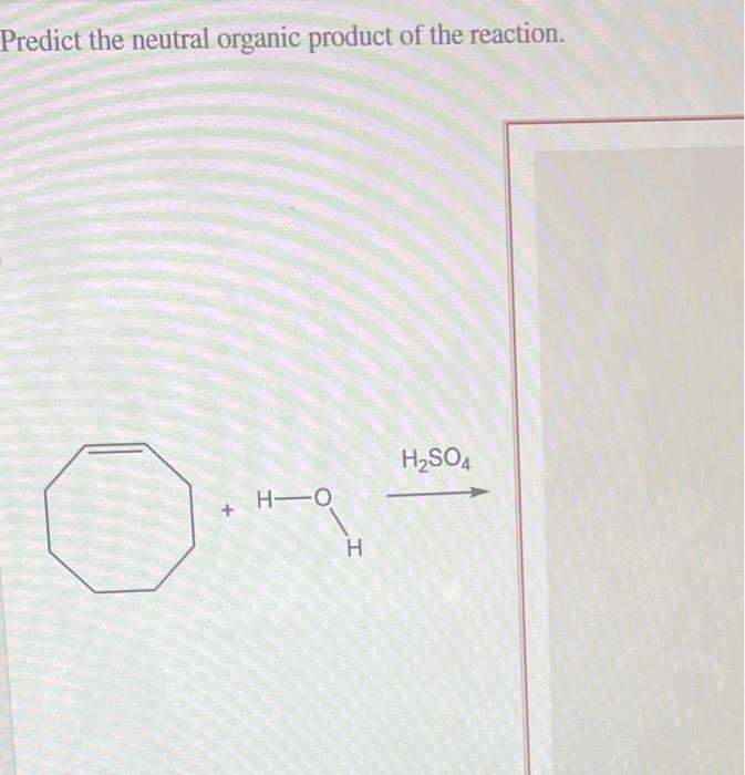 Solved Draw The Product Formed When Cyclopentene Is Reacted 1342