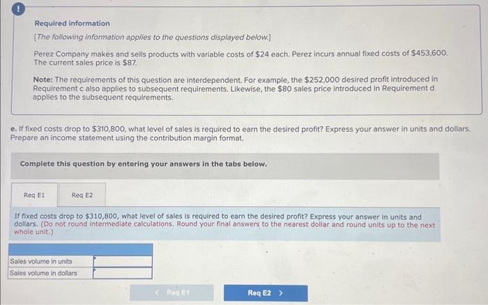 Solved Required information [The following information | Chegg.com