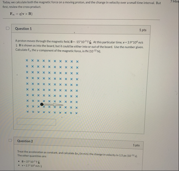 Solved Point B Points Out Of The Board M 9 V Xf Hogvxf Chegg Com