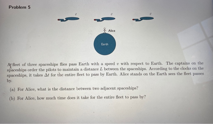 Solved This Problem Is On Special Relativity. Explain Your | Chegg.com