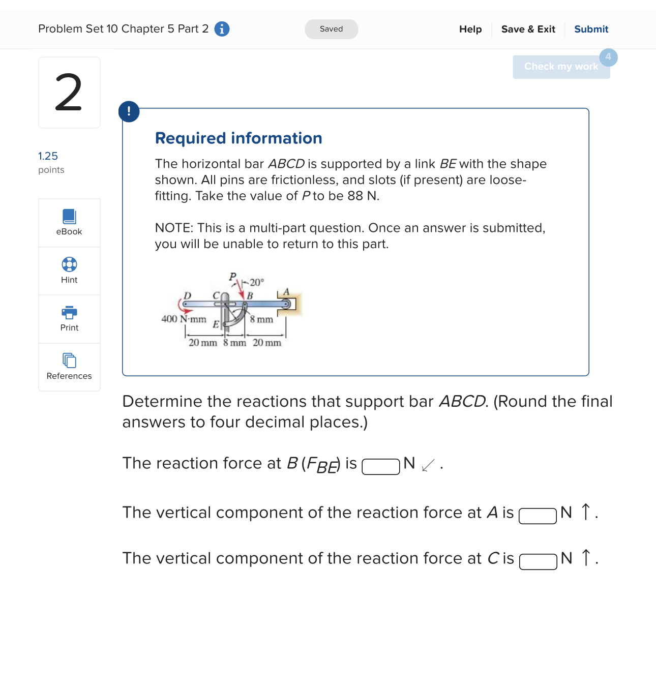 Solved Problem Set 10 ï Chapter 5 ï Part 2 ï Ihelpsave Chegg