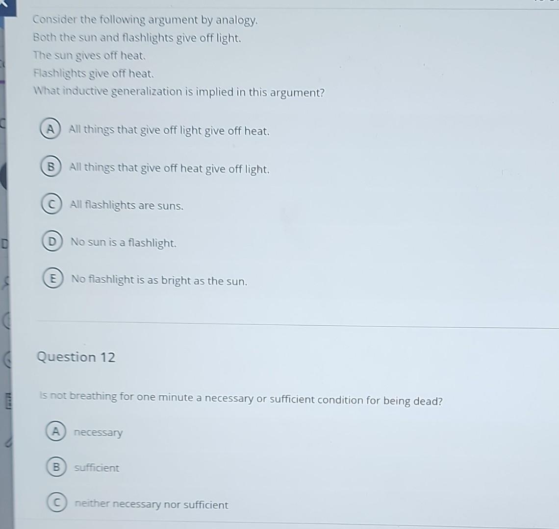 Consider the following argument by analogy. Both the