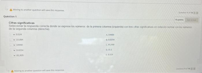 Cifras significativas de la segunda columna (derecha) \( \begin{array}{r}+0974 \\ 15.084 \\ 14440 \\ 10.0044 \\ 43009 \\ \hli