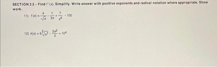 Solved SECTION 1.6 - Use The Graph Shown Below To Answer The | Chegg.com