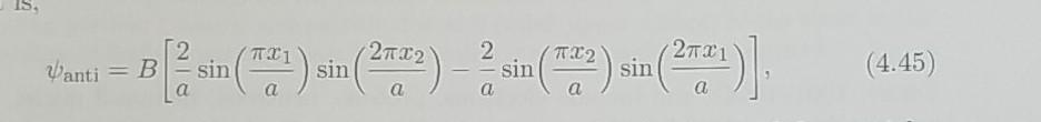Solved Problem 4.28. Work out the normalization constants A | Chegg.com
