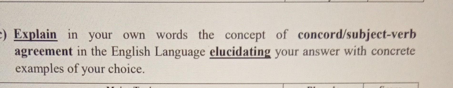 Explain in your own words the concept of | Chegg.com