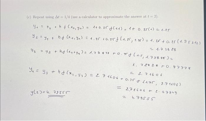 Solved I have attached the question and theta t= 1/4 that I | Chegg.com