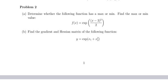 Solved (a) Determine whether the following function has a | Chegg.com