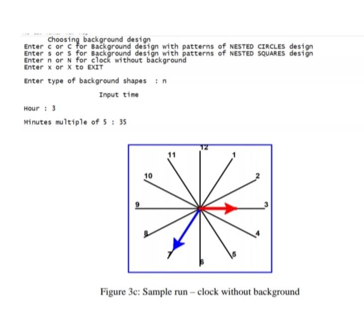 Sample Run In Figure 3. several samples of | Chegg.com