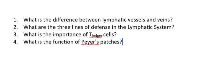 Lymphatic Vessels Vs Veins The Shocking Difference - mo27p72
