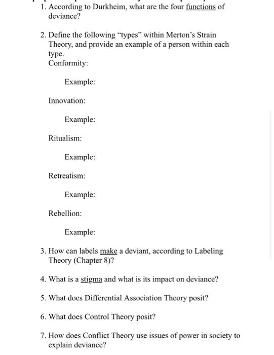 solved-1-according-to-durkheim-what-are-the-four-functions-chegg