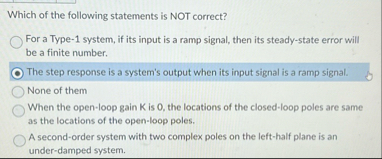Solved Which of the following statements is NOT correct?For | Chegg.com