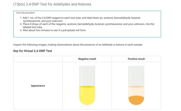 Solved Report - Aldehydes And Ketones Functional Groups and | Chegg.com
