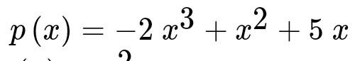 Solved Q X P X P X −2x3 X2 5xq X X2−1k X Och