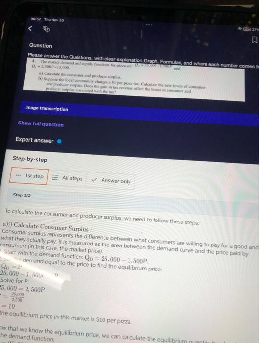 Solved l dont understand why in the taxanswer there is a -1 | Chegg.com