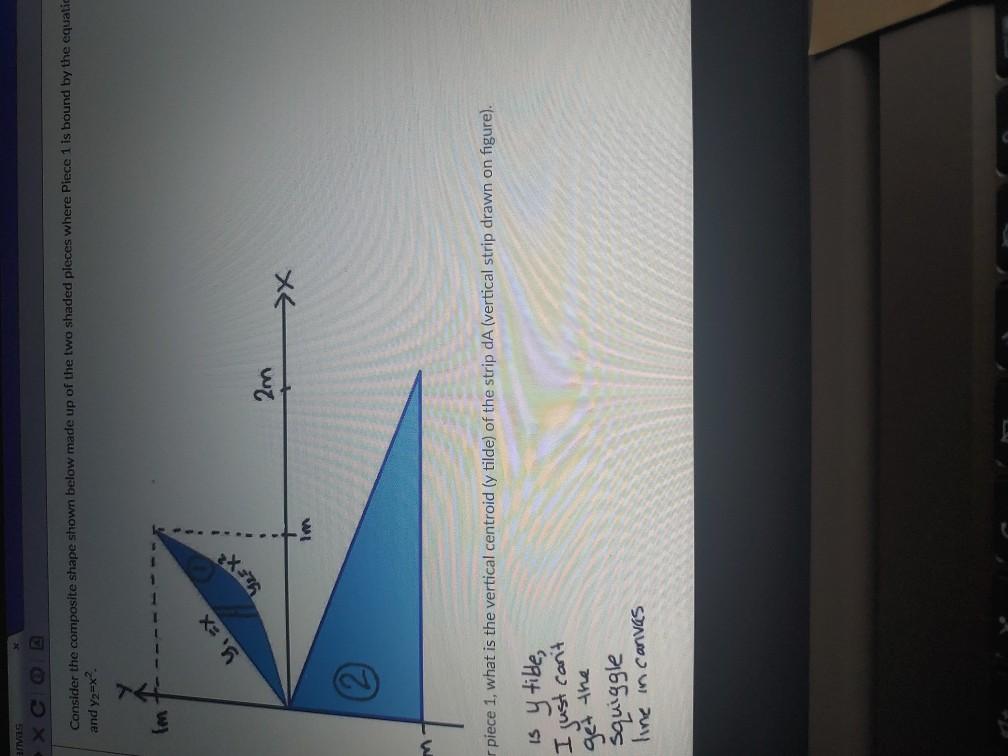 Solved is Consider the composite shape shown below made up | Chegg.com