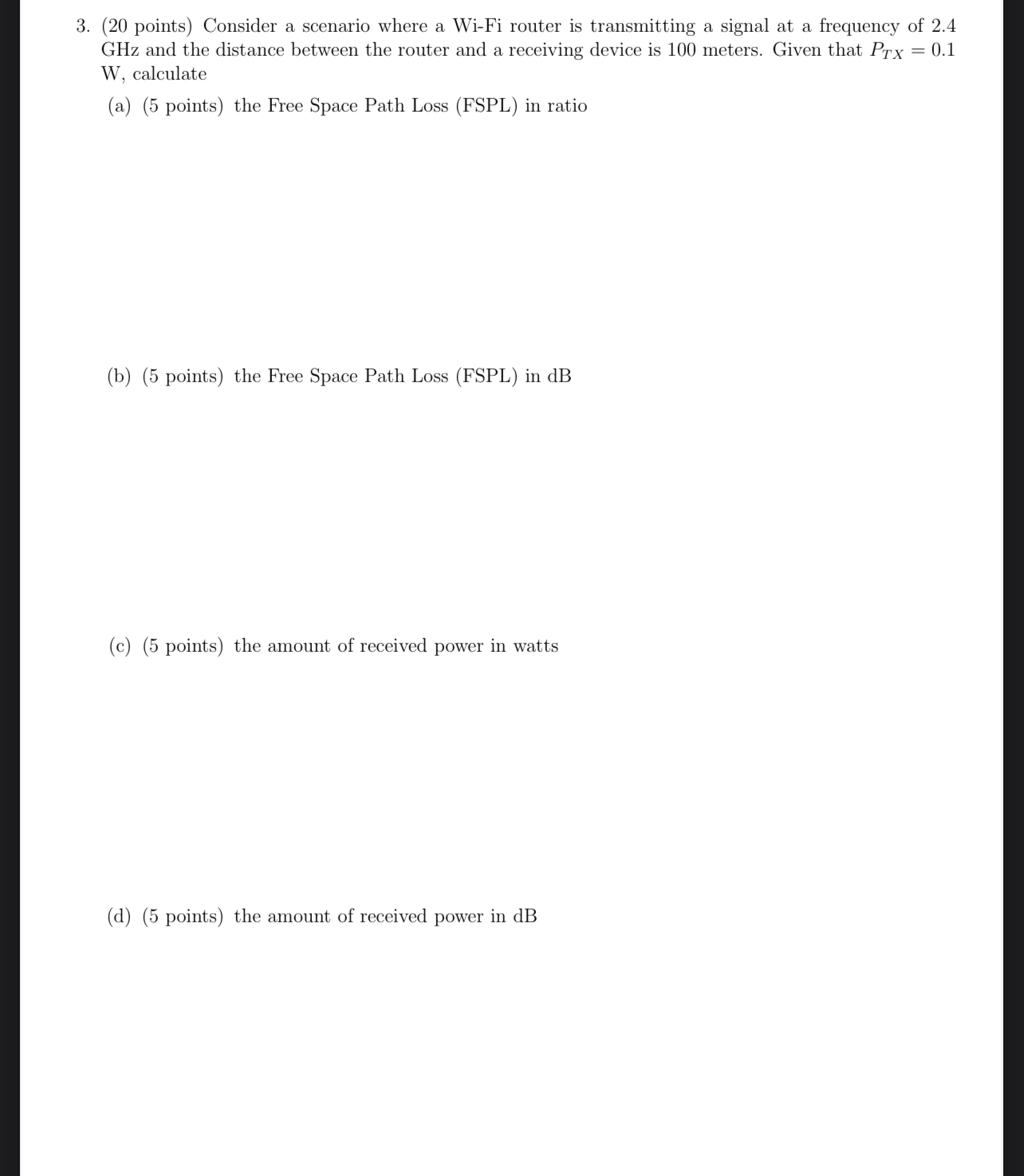 Solved by an EXPERT (20 ﻿points) ﻿Consider a scenario where a Wi-Fi ...