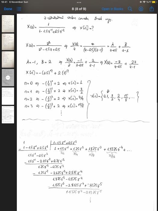 Solved can you explain me why there id no u[n] on the | Chegg.com