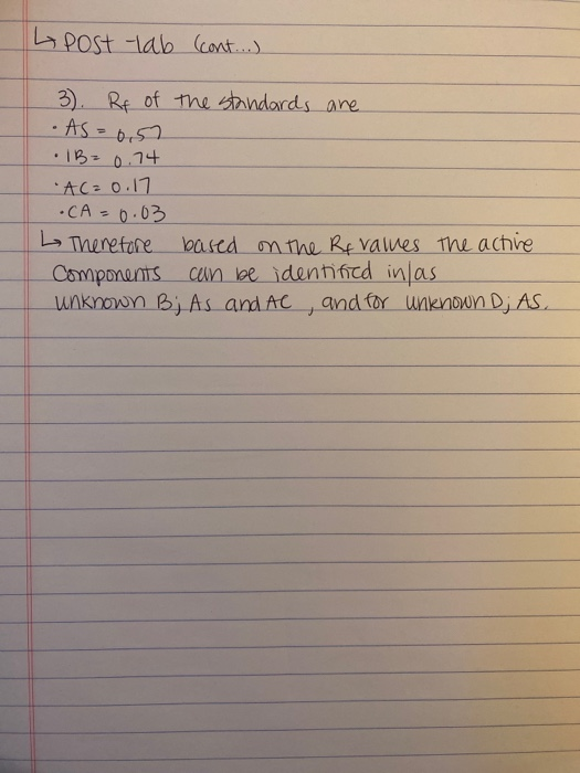 Solved NEED HELP WITH POST LAB QUESTIONS 4,5,6, if possible | Chegg.com