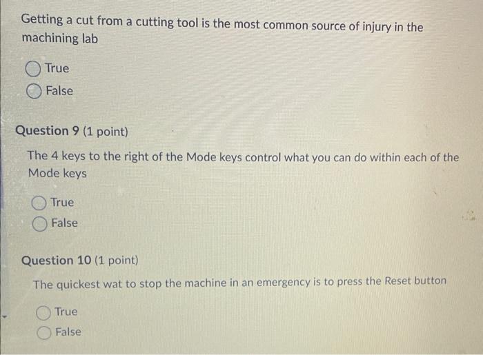 Solved Getting a cut from a cutting tool is the most common | Chegg.com