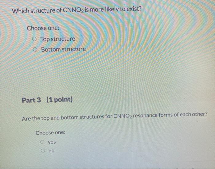 Solved See page 19 Question (3 points) Nitromethane (CH3NO2) | Chegg.com