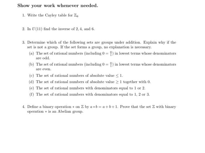 solved-3-determine-which-of-the-following-sets-are-groups-chegg