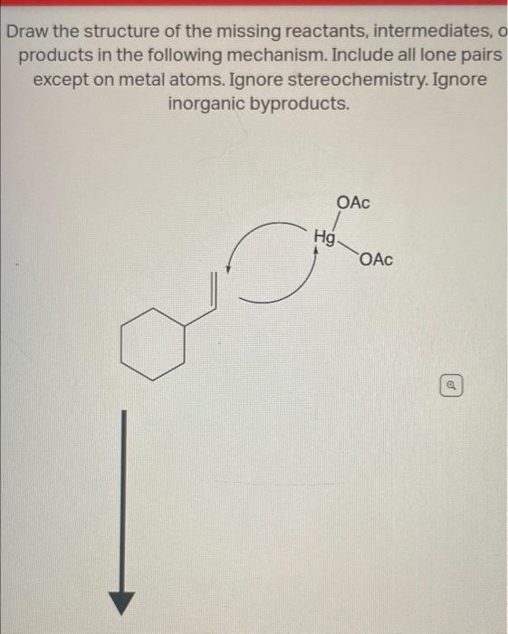 Solved Draw The Structure Of The Missing Reactants, | Chegg.com