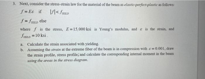 Solved For The Following Problems, Consider The Beam Cross | Chegg.com