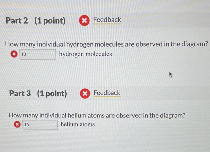 Solved Use The Particulate Model Below To Answer The 