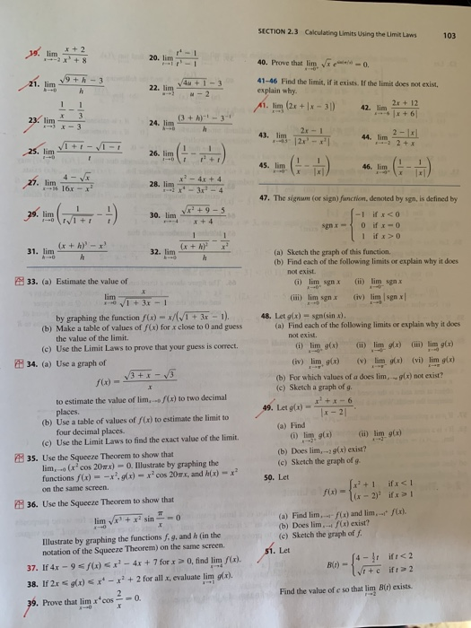 solved-section-2-3-calculating-limits-using-the-limit-laws-chegg