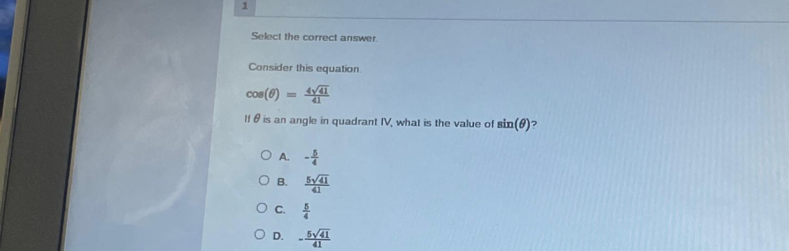 Solved Select the correct answer.Consider this | Chegg.com