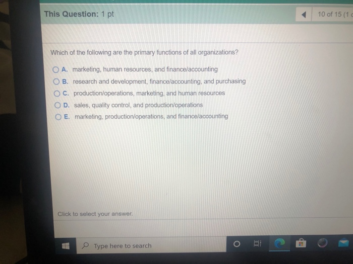 This Question 1 Pt 9 Of 15 1 Cc Which Of The Chegg 