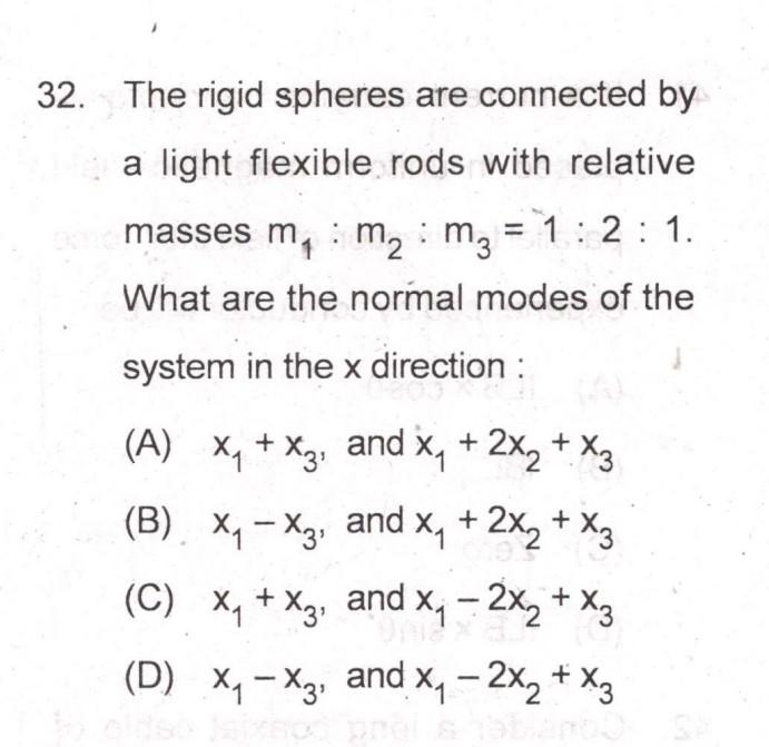Two Dimensional Rigid Spheres Solved 2. The rigid spheres are connected by a light | Chegg.com