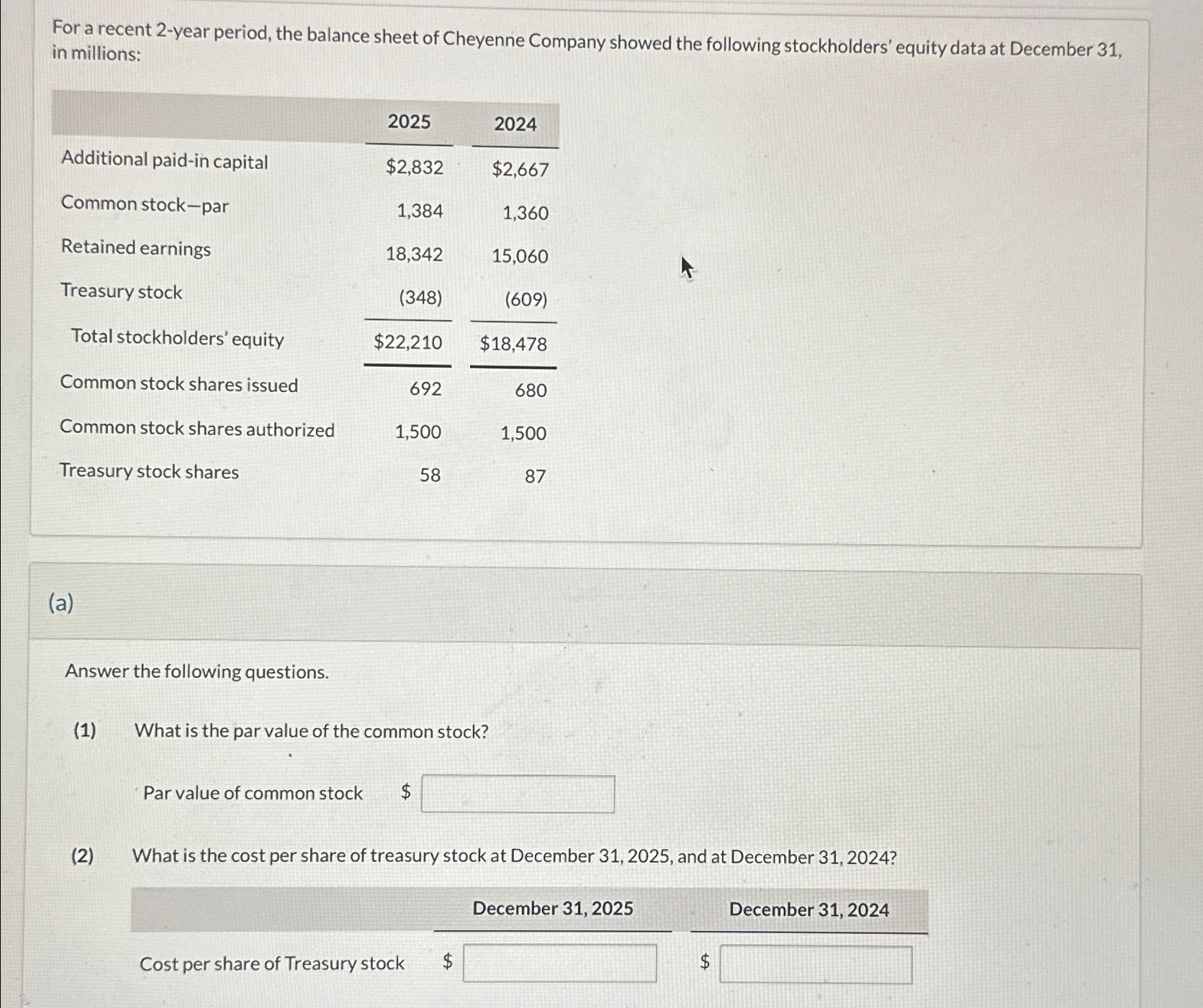 Solved For a recent 2-year period, the balance sheet of | Chegg.com