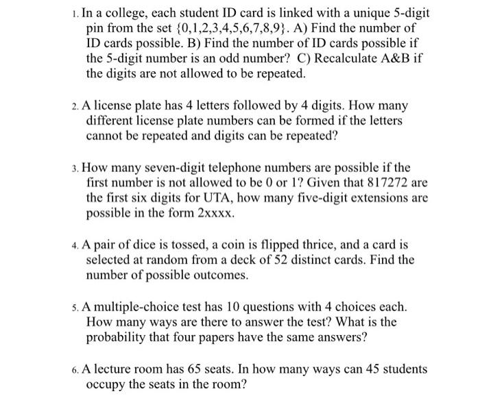 Find 5 Id Cards