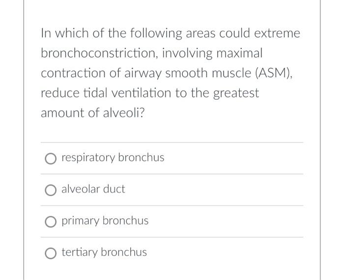 Solved In which of the following areas could extreme | Chegg.com