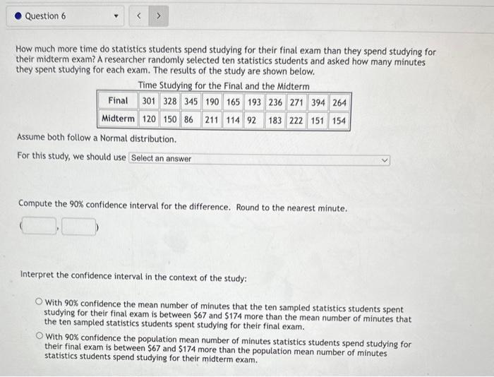 Answered: How much more time do statistics…