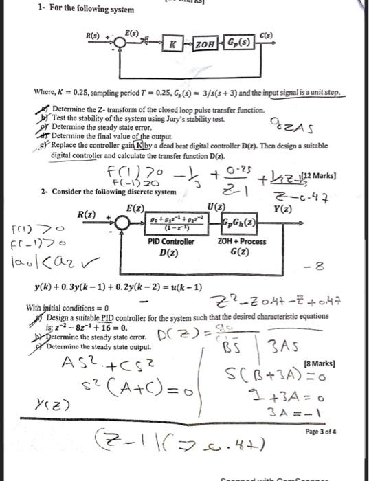 Solved Choose the correct answer and if the point is a | Chegg.com