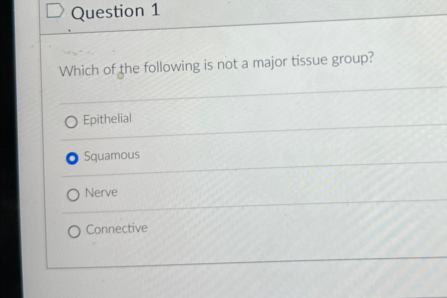 Solved Question 1Which of the following is not a major | Chegg.com