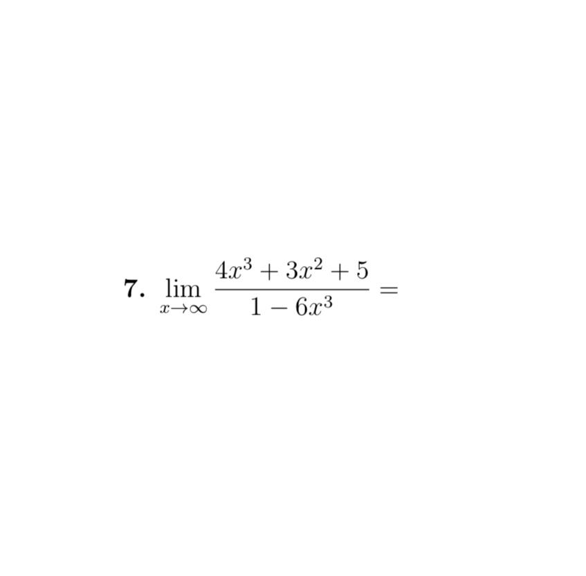 solved-limx-4x3-3x2-51-6x3-chegg