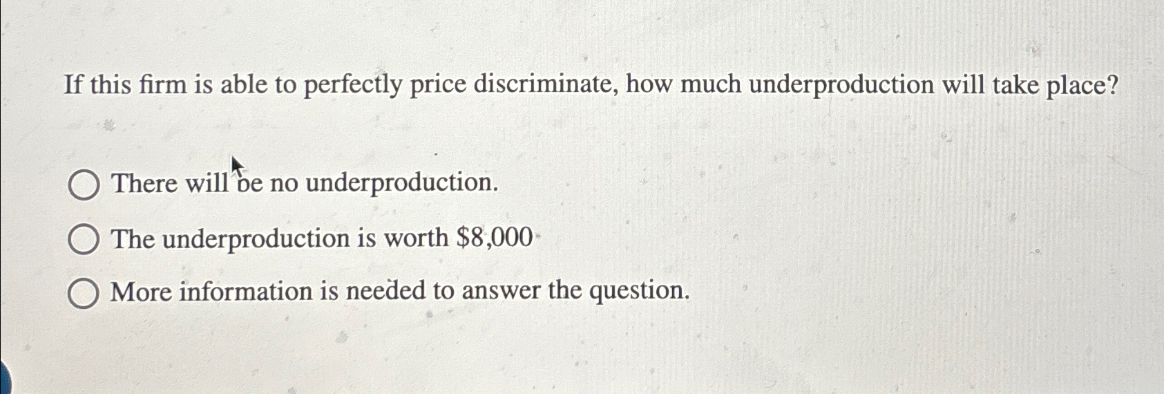 Solved If this firm is able to perfectly price discriminate, | Chegg.com
